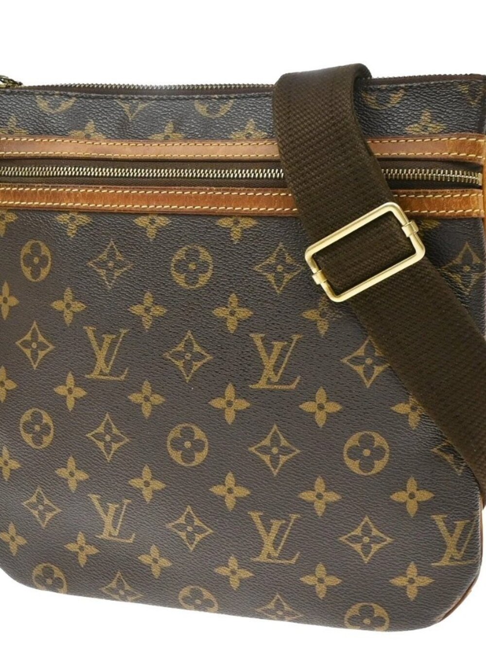 LOUIS VUITTON Pochette Bosphore Shoulder Bag Monogram Leather BN M40044 85KD460